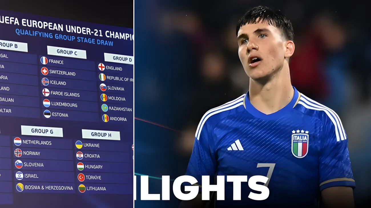 Europeo U21 Italy Calcio"