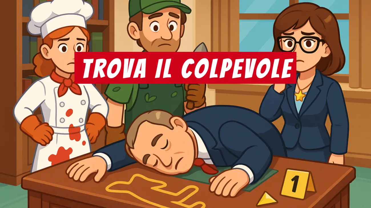 Solo il 2% delle persone riesce a risolvere questo giallo: riuscirai a scoprire il vero colpevole osservando un solo dettaglio?"