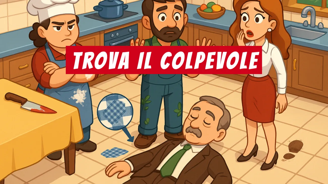 Solo il 2% delle persone trova il colpevole: risolvi l’enigma della villa e dimostra di essere un vero genio"