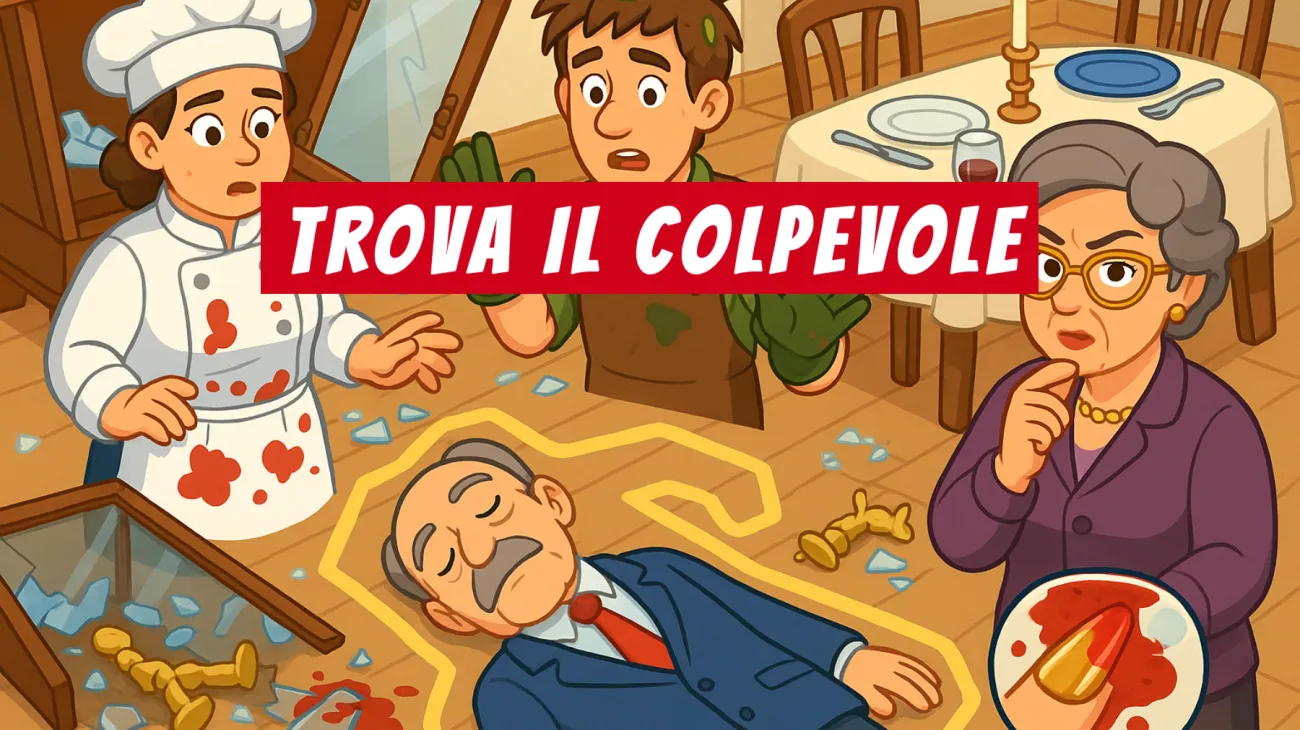Solo il 2% riesce a risolvere questo mistero: tu riuscirai a incastrare il colpevole nel caso del collezionista d’arte?"