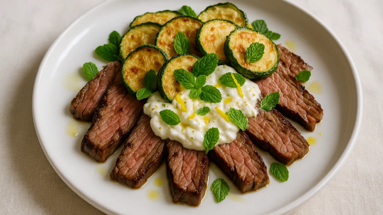 tagliata fresca stracciatella zucchine croccanti"
