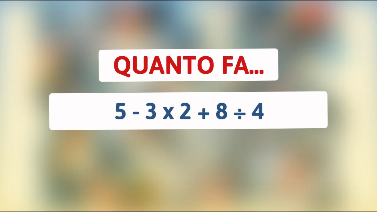 Se risolvi questo rompicapo matematico, sei tra l'élite delle menti brillanti: accetti la sfida?"