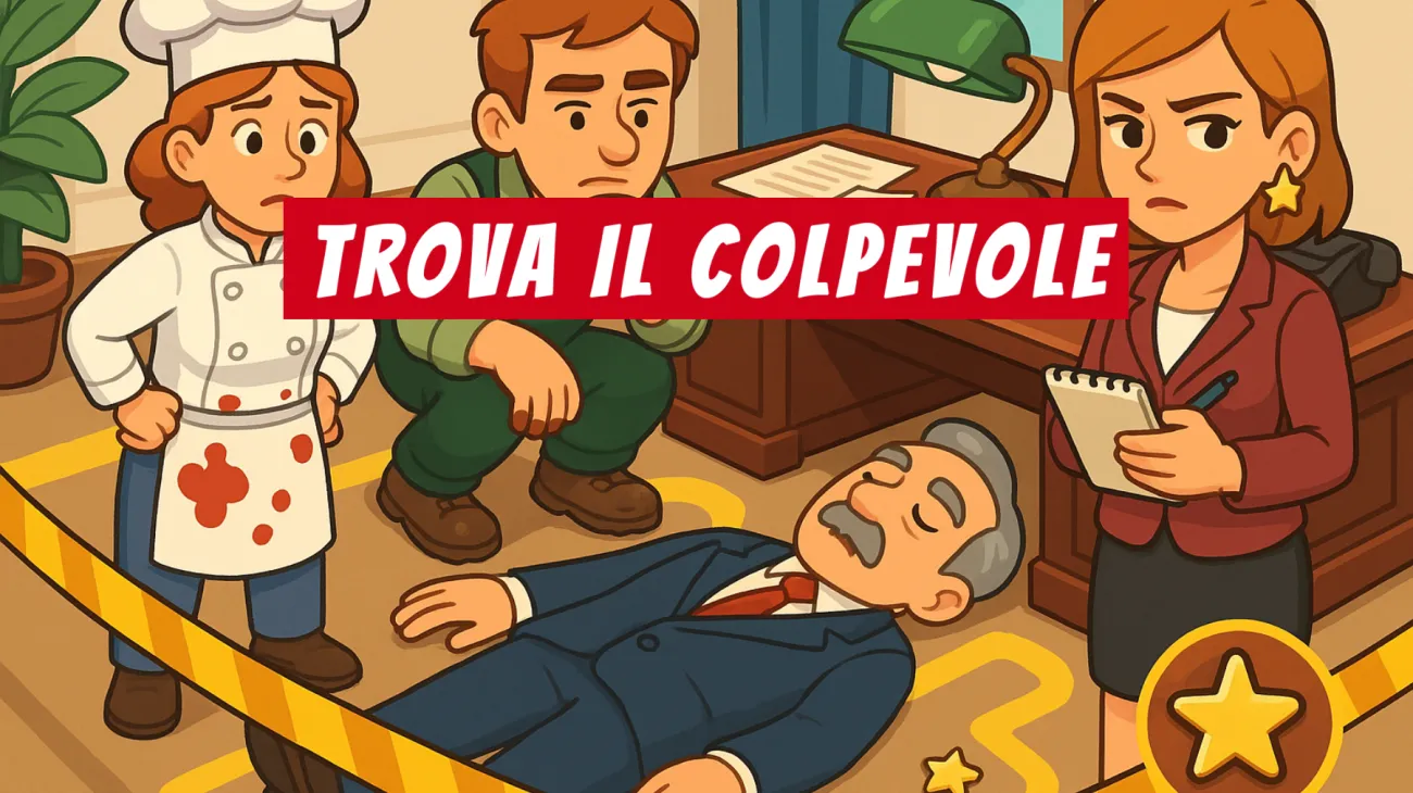 Solo i VERI GENI risolvono questo enigma: riesci a scoprire chi è il colpevole nell’ufficio di lusso? Sfida la tua intelligenza!"