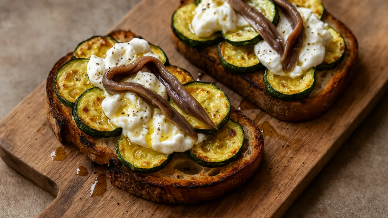 burrata acciughe croccante"